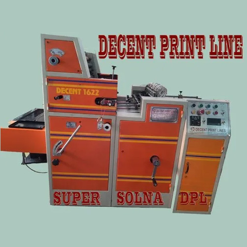 Single Color Offset Printing Machine
